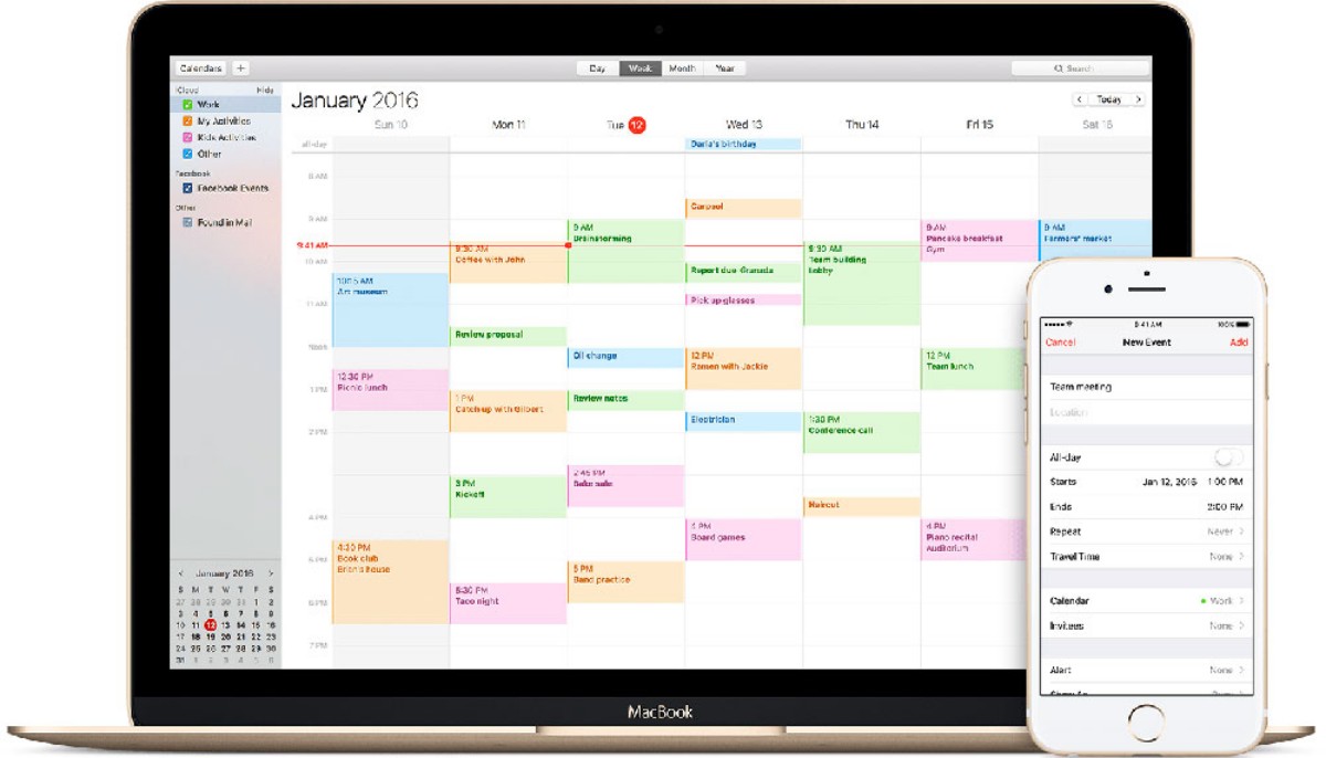 Condividere Calendario iCloud con altre persone