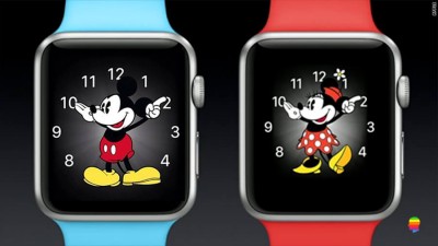 Apple Watch, Topolino e Minnie pronunciano l'ora