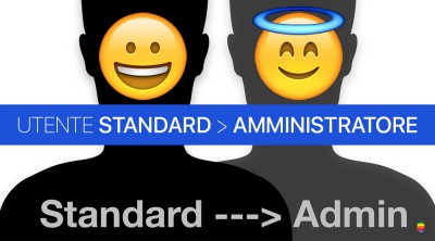 Trasformare utente Standard ad Amministratore su Mac OS