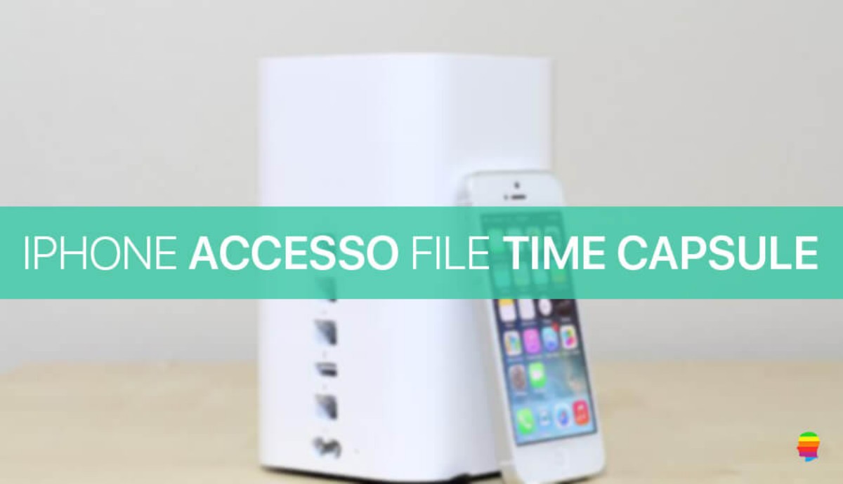 Accedere ai file di Time Capsule o hard disk usb AirPort Extreme da iPhone e iPad