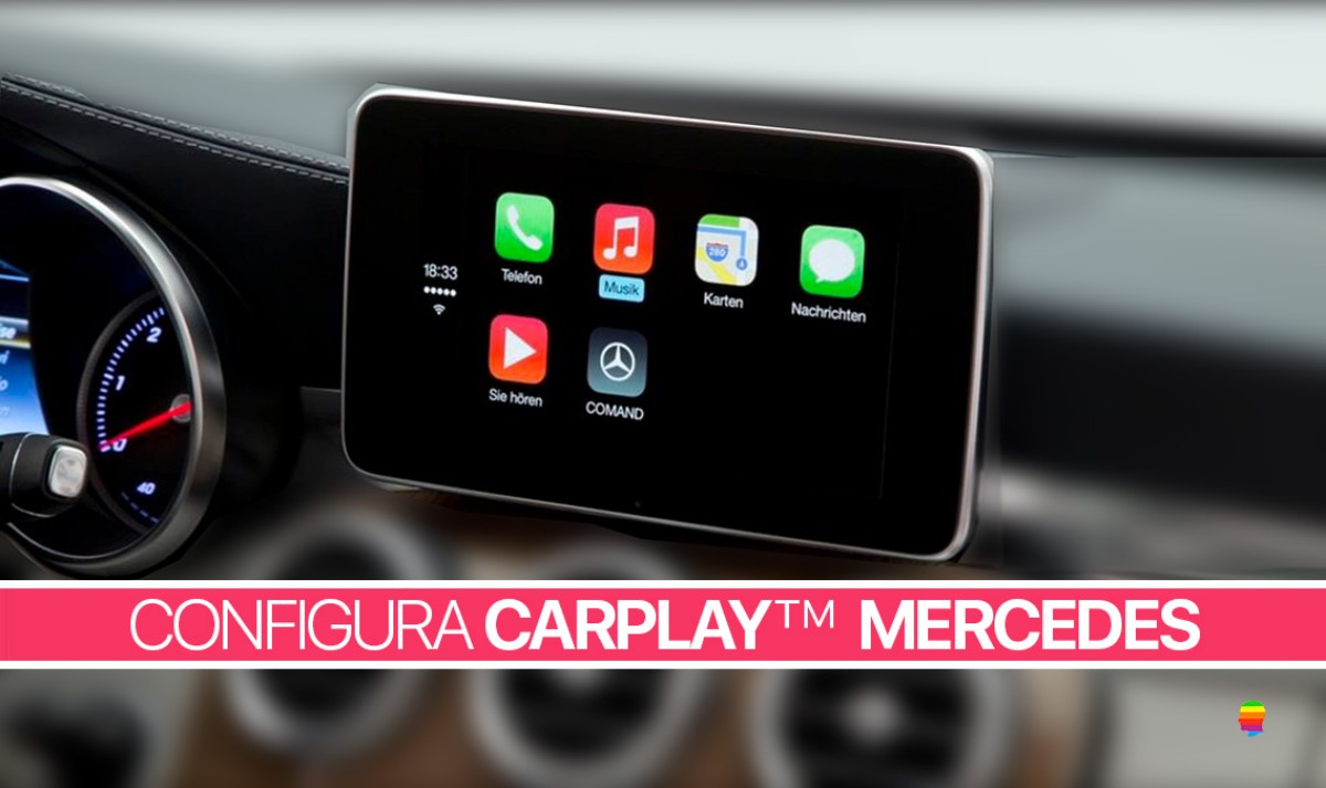 Configurare CarPlay Mercedes Benz su iPhone