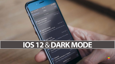 iOS 12, Attivare modalità dark mode su iPhone e iPad