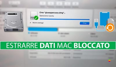 Eseguire il Backup, estrarre e salvare i dati del Mac quando non si avvia