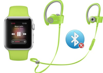 Come annullare da Apple Watch l'abbinamento di Cuffie o Altoparlanti Bluetooth