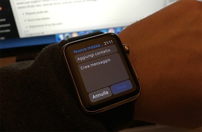 Scrivere Messaggi su Apple Watch