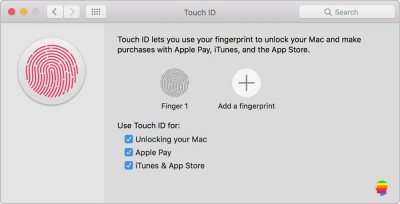 Configurare Touch ID su MacBook Pro 2016 con Touch Bar