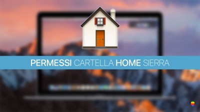 Sierra: Riparare, Reset Permessi cartella Home Inizio