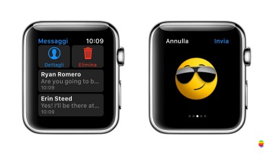 Cancellare messaggi da Apple Watch