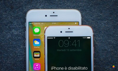 iPhone, iPad disabilitato collega a iTunes