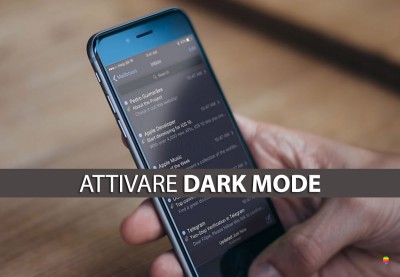 iOS 11, Attivare modalità dark mode su iPhone e iPad