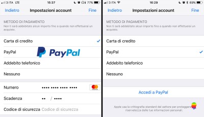 Usare PayPal su App Store con iPhone, iPad e Mac (Musica, App e Libri)