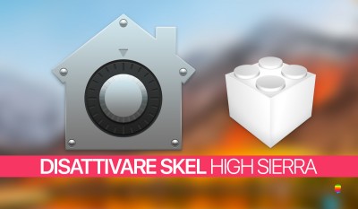 Attivare o disabilitare SKEL, Autorizzazione extensions kernel su macOS High Sierra