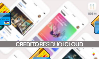 iOS 11, controllare, verificare credito residuo iCloud su iPhone e iPad