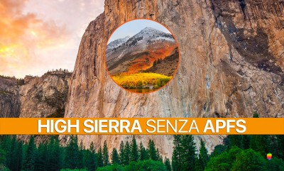 Come installare, aggiornare a High Sierra senza convertire in APFS