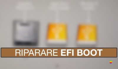 Riparare partizione EFI boot su Mac
